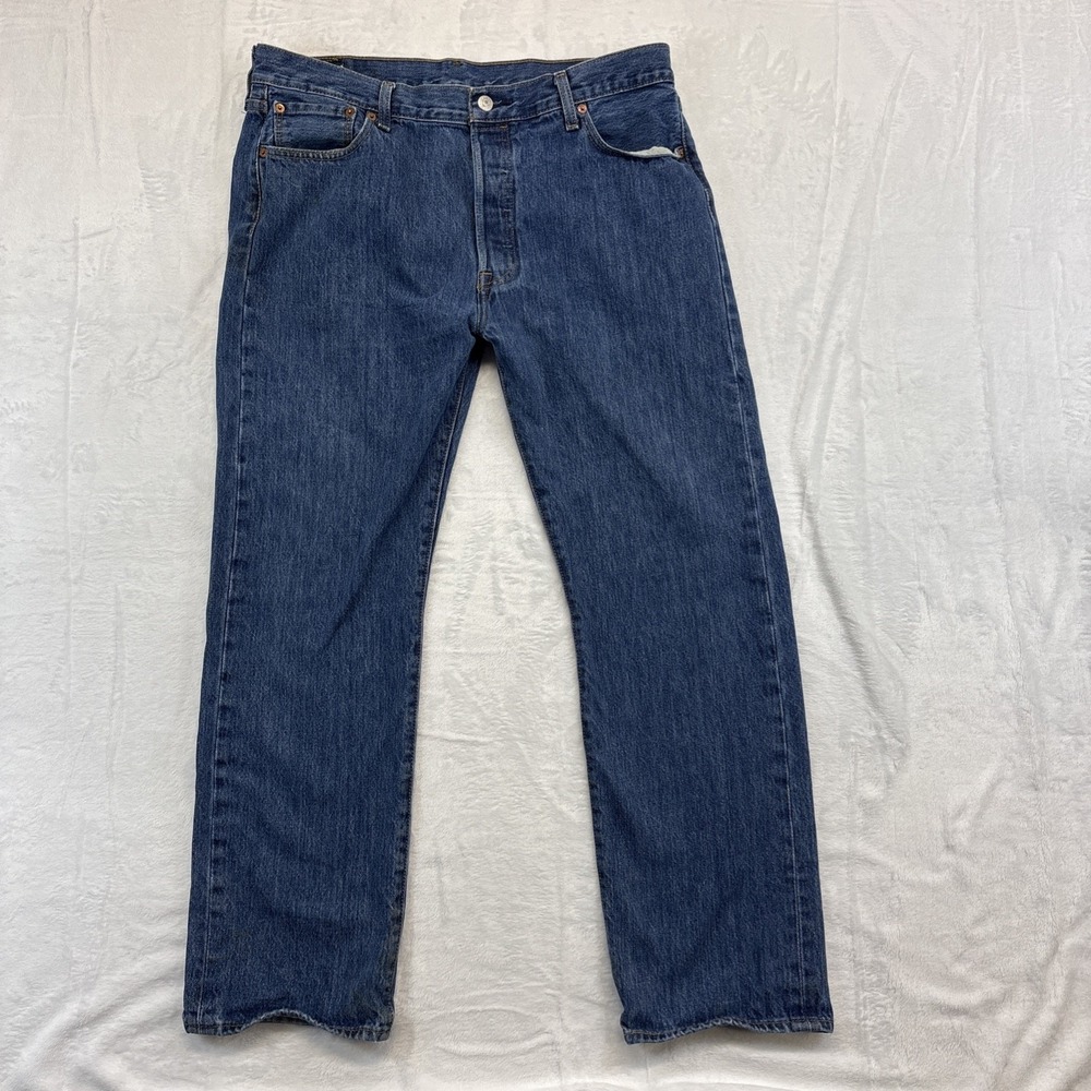 Levi's 501 Jeans Men's 36x30 Original Fit Denim Straight Leg Button Fly Cotton
